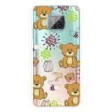 Gumený kryt PAINTED na Xiaomi Mi 10T Lite - Little Brown Bear