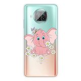 Gumený kryt PAINTED na Xiaomi Mi 10T Lite - Little Pink Elephant
