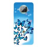 Gumený kryt PAINTED na Xiaomi Mi 10T Lite - Blue Butterfly