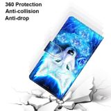 Peňaženkové kožené DRAWING puzdro na Samsung Galaxy S21 Plus 5G - Dick Rose Wolf