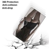 Peňaženkové kožené puzdro na Samsung Galaxy A72 5G - Upskirt