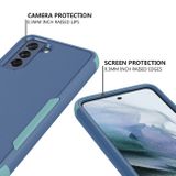 Plastový kryt na Samsung Galaxy S21 FE - Royal Blue Grey Green