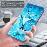 Peňaženkové 3D puzdro PAINTING na iPhone 13 Pro Max - Three Butterflies
