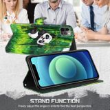 Peňaženkové 3D puzdro na Moto G10/G20/G30 - Panda a Bambus