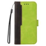 Peňaženkové kožené puzdro COLOR Xiaomi Redmi 10 - Zelená