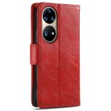 Peňaženkové púzdro CaseNeo na Huawei P50 Pro – Červená