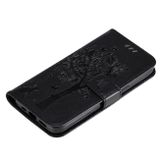 Peňaženkové kožené puzdro TREE &amp; CAT na Xiaomi Mi 11T / 11T Pro – Čierna