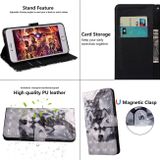 Peňaženkové 3D puzdro PAINTED na Samsung Galaxy S22 5G - Husky