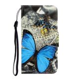 Peňaženkové 3D puzdro DRAWING na iPhone 13 - A Butterfly