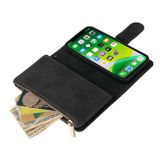 Multifunkčné peňaženkové puzdro na iPhone 13 - Čierna