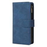Multifunkčné peňaženkové puzdro na iPhone 13 Pro Max - Modrá
