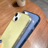 Gumený kryt COLORFUL na iPhone 13 Mini - Žltá