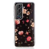 Gumený kryt LUMINOUS na Samsung Galaxy S22 Plus 5G - Rose Flower