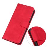 Peňaženkové kožené puzdro KHAZNEH Retro na Xiaomi 12X – Červená