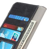 Peňaženkové kožené puzdro CROCODILE na Xiaomi 12X – Čierna