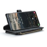 Multifunkčné peňaženkové puzdro CaseMe na Samsung Galaxy S22 5G - Čierna