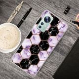 Gumený kryt Marble na Xiaomi 12 Pro - A2