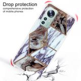 Gumený kryt Marble na Xiaomi 12 Pro - A13