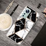 Gumený kryt Marble na Xiaomi 12 Pro - A14