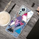 Gumený kryt Marble na Xiaomi 12 Pro - A19