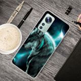 Gumený kryt na Xiaomi 12 Pro - Moonlight Wolf