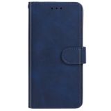 Peňaženkové kožené puzdro na Oppo A54 5G - Modrá
