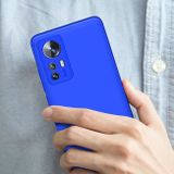 Plastový kryt GKK na Xiaomi 12 Pro - Modrá