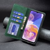 Peňaženkové kožené puzdro MAGNETIC na Samsung Galaxy A23 5G - Zelená