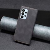 Peňaženkové kožené puzdro MAGNETIC na Samsung Galaxy A23 5G - Čierna