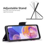 Peňaženkové 3D puzdro COLORED na Samsung Galaxy A23 5G - Panda