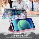 Peňaženkové 3D puzdro PATTERN na Samsung Galaxy A23 5G - Akvarelová sova