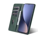 Peňaženkové kožené puzdro AZNS na Xiaomi 12X – Tmavozelená
