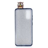 Gumený 3D kryt CARTOON na Samsung Galaxy A33 5G - Blue Owl