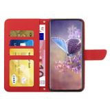 Peňaženkové puzdro Butterfly Peony na Samsung Galaxy A23 5G - Červená