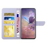 Peňaženkové puzdro Butterfly Peony na Samsung Galaxy A23 5G - Fialová