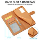 Peňaženkové kožené puzdro LC.IMEEKE na Xiaomi 12X – Hnedá