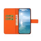 Peňaženkové kožené puzdro ETHNIC na Xiaomi Redmi 10C – Oranžová
