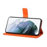 Peňaženkové kožené puzdro ETHNIC na Xiaomi Mi 11T / 11T Pro – Oranžová