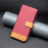 Peňaženkové kožené puzdro BF11 COLOR na Samsung Galaxy A23 5G - Červená