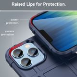Gumený kryt Rugged Shield na iPhone 14 Plus – Modrá