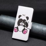 Peňaženkové kožené puzdro LEATHER na Xiaomi 12 Lite – Panda