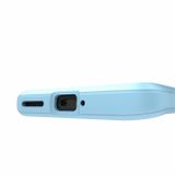 Gumený kryt Flannel na Xiaomi 12 Pro - Svetlo modrá