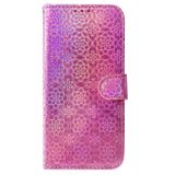 Peňaženkové kožené puzdro COLORFUL na Xiaomi 12X – Ružová