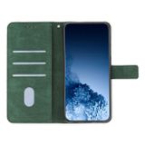 Peňaženkové kožené puzdro EMBOSSED na Xiaomi 12 Lite – Zelená
