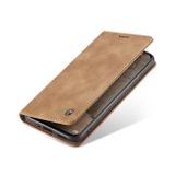 Peňaženkové kožené puzdro CaseMe na Xiaomi 12 Pro - Hnedá