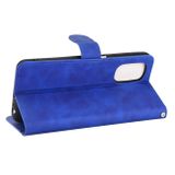 Peňaženkové kožené puzdro JP VERSION na Motorola Moto G52 - Modrá