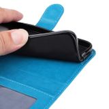 Peňaženkové kožené puzdro SUNFLOWER na Xiaomi 12 Lite – Modrá