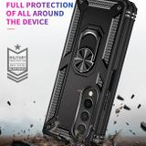 Kryt Magnetic Holder Armor Shockproof na Samsung Galaxy Z Fold4 - Čierna