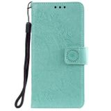 Peňaženkové kožené puzdro TOTEM na iPhone 14 Plus - Zelená