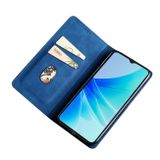 Peňaženkové kožené puzdro MAGNETIC na Huawei Nova 10 – Modrá
